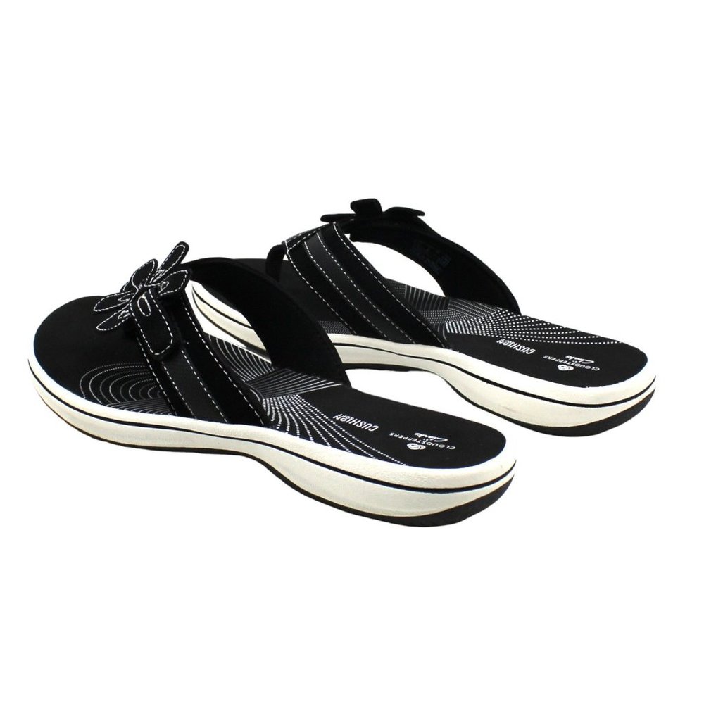 Womens Clarks(R) Cloudsteppers Brinkley Flora Flip Flops - Picture 7 of 8